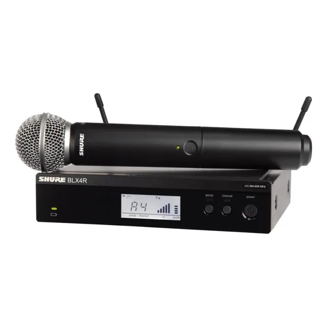 Micrófono Inalámbrico De Mano Shure Blx24r/sm58-j10 Negro