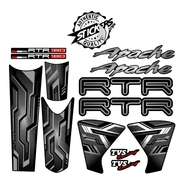 Calcomanias Apache Tvs180  - Sticker Kit - 