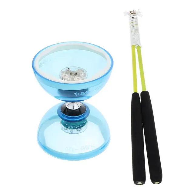 Chino Diabolo Pro Triple Bearing Doble Extremo De 12 Cm.