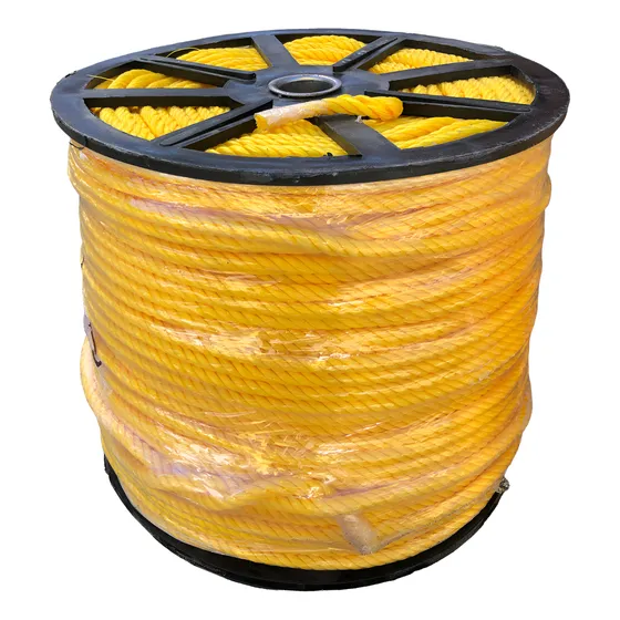 Carrete Calibre 11 Lazo/cuerda Propileno Amarilla 30 Kgs