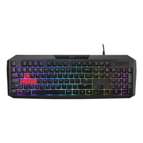 Teclado Gamer K-Mex Shuriken KMJ9 Semimecânico LED USB QWERTY