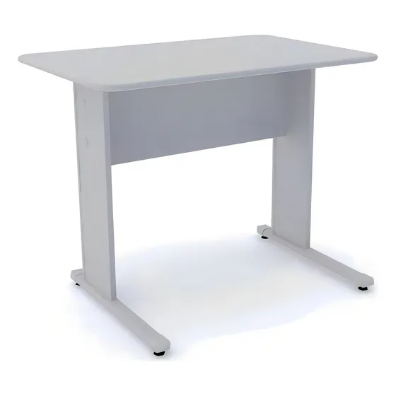 Mesa Auxiliar Maxxi 92x61x75 Cinza Sem Gaveta Pandin