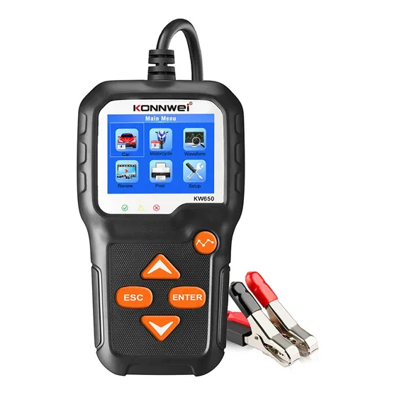 Konnwei Carga De Baterías Tester Analizador De Arranque
