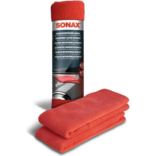 Paños Microfibra Exterior X2 Sonax (416 241)
