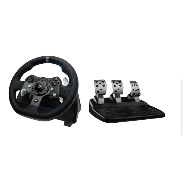 Volante para videojuegos Logitech G G920 Driving Force G920 color negro