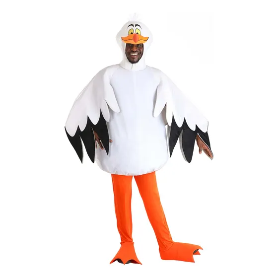 Disfraz De Gaviota Ave Pajaro Scuttle De La Sirenita Para Hombres Adultos Envio Gratis