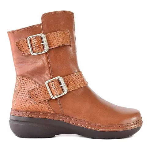 Bota Cuero Mujer Briganti Zapato Botita Goma - Mcbo24936 Vp