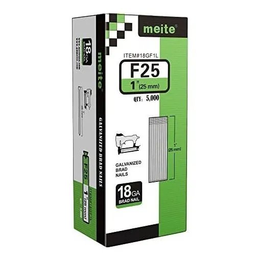 Clavo Galvanizado Meite, Calibre 18, 1 Pulgada, Longitud De