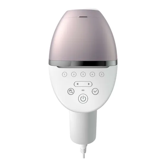 Depiladora Philips Lumea Prestige BRI947 30 IPL con accesorios para cuerpo y rostro