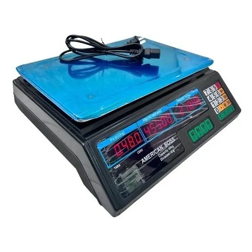 Balanza Peso Digital 40 Kg Batería Recargable Marca Roccia