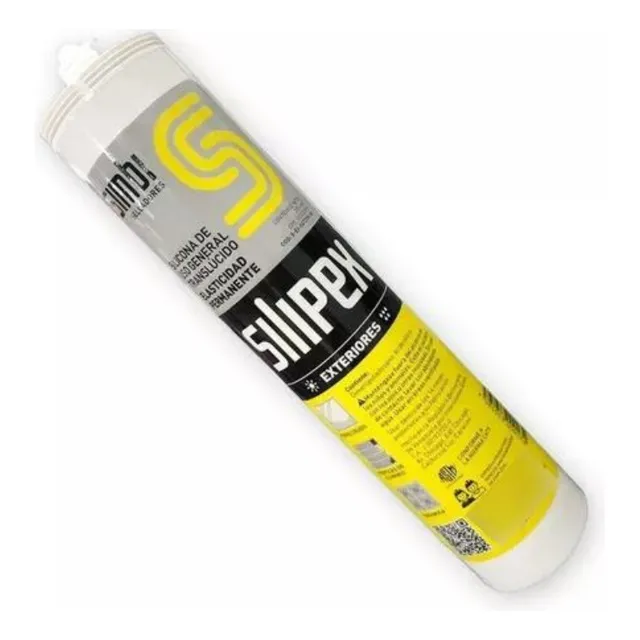 Silicon Neutral Vidrios Y Espejos Translucido 290 Cm3 Simbi
