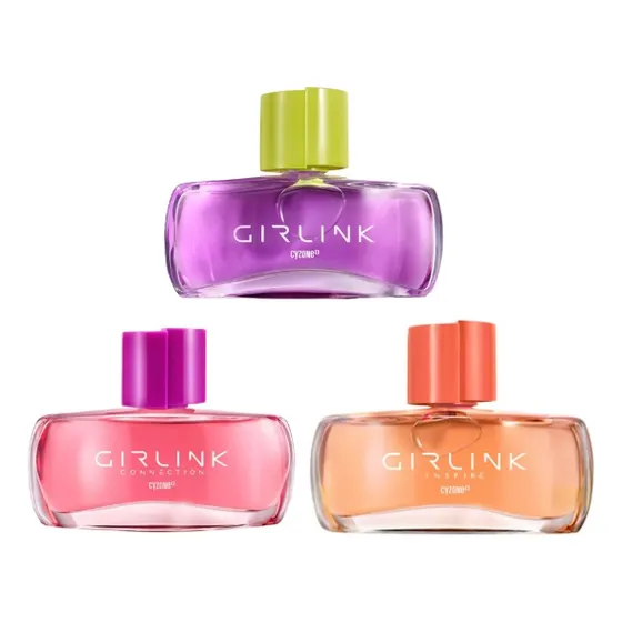 Cyzone Set Colección Girlink Perfume Mujer (3 Unidades)