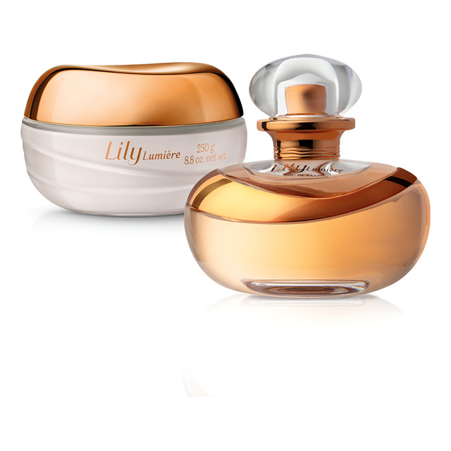 Kit Lily Lumière: Eau De Parfum 75ml + Creme Corporal 250g Kit Lily Lumière: Eau De Parfum 75ml + Creme Corporal 250g