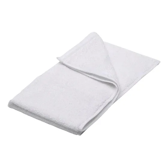 Toalla De Mano 100% Algodón Karsten Profesional 49cm X 70cm Color Blanco