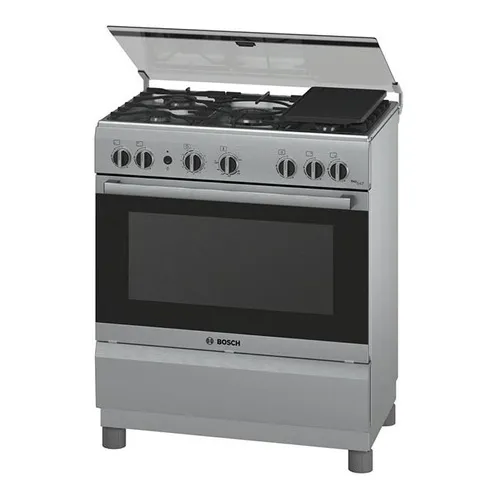 Cocina Bosch Pro547 Ix 5 Quemadores Color Gris