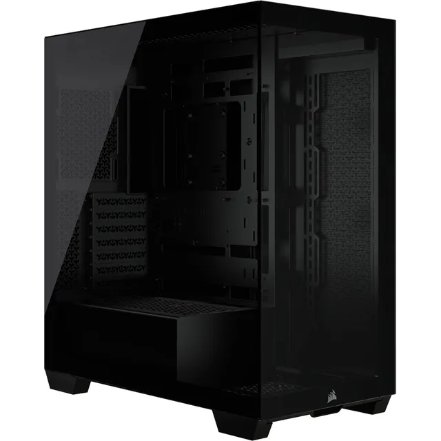 Gabinete Gamer Corsair 3500x Tg Midtower Icue Rgb Negro