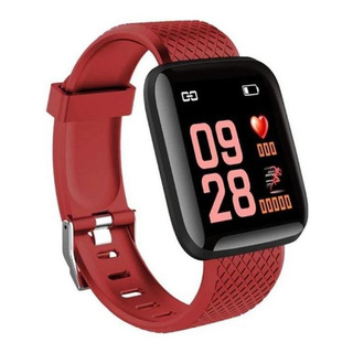 Smartwatch Touch Deportivo Multi Funciones Deportivas Rojo Smartwatch Touch Deportivo Multi Funciones Deportivas Rojo
