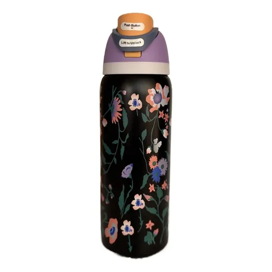 Botella De Agua Deportiva Owala De Acero Inoxidable Con