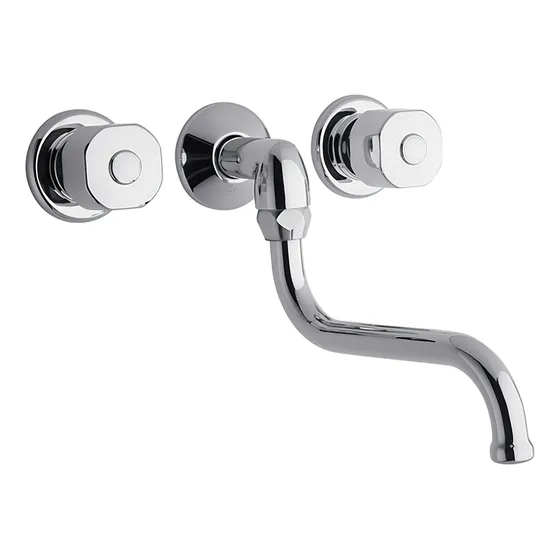 Grifo de cocina doble comando FV B1P Arizona Plus 0403/B1P cromo