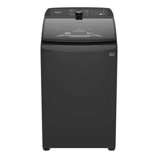 Lavadora Xpert Eco Agitador, Carga Superior Negro 21kgs Negro