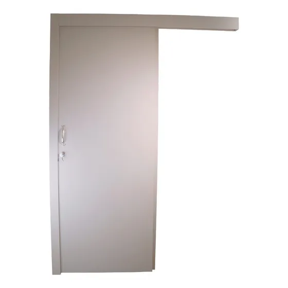 Kit Porta De Madeira De Correr Completa 213x60cm Jbwt