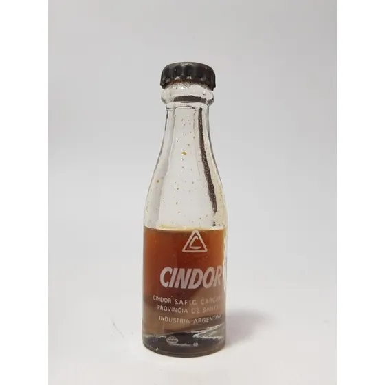 Antigua Botella Cindor Mini Impec Colección Mag 56029