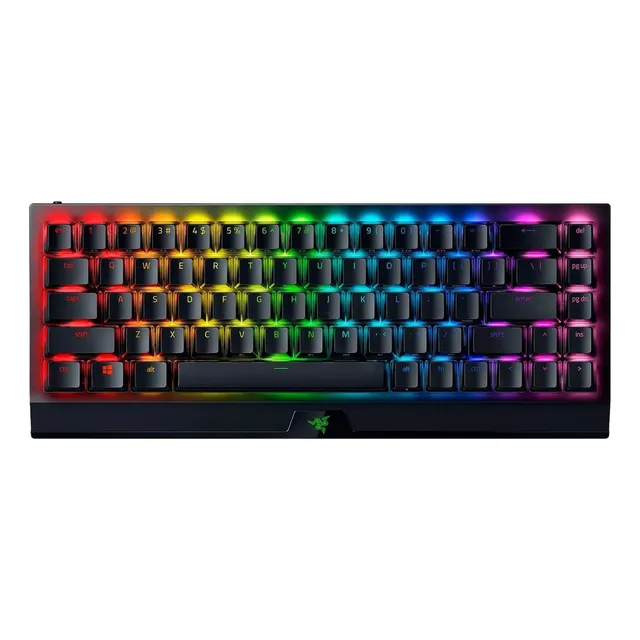Teclado Razer Blackwidow V3 Mini Hyperspeed Phantom Edition Teclado Negro Idioma Inglés Us