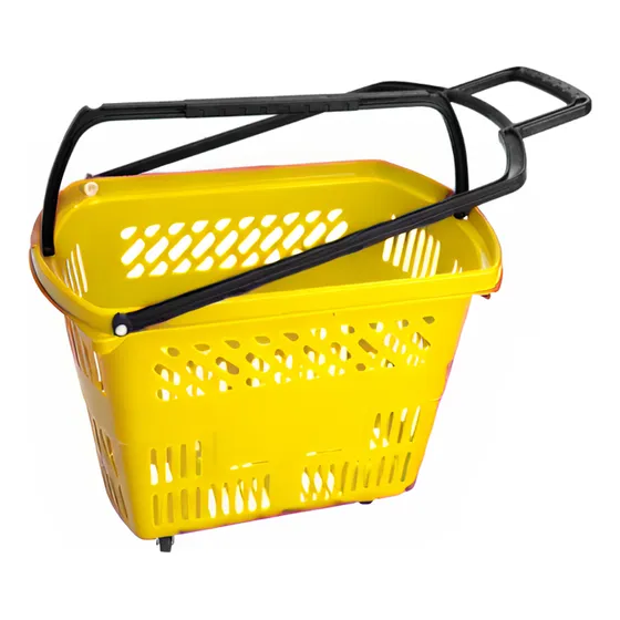 10 Cestas De Compra Personalizada Com Roda Supermercado Loja