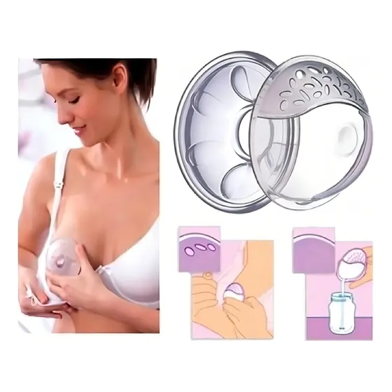 Set De Protectores Mamarios 6 Piezas Recoletor Leche Materna