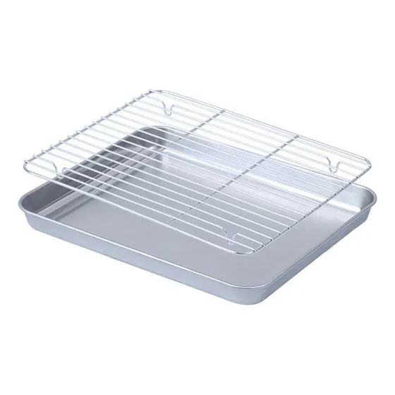 Bandeja Para Horno Con Bandeja, Plato 22cm X 17,5cm