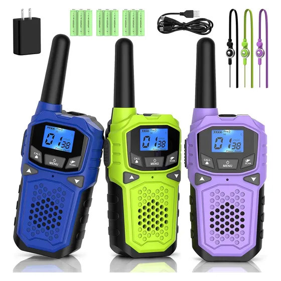 Radios Woktoko Para Adultos Y Niños Con Alerta Meteorológica