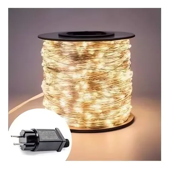 Luces Led Guirnalda Navidad Adorno Cálida 100 Metros Boda
