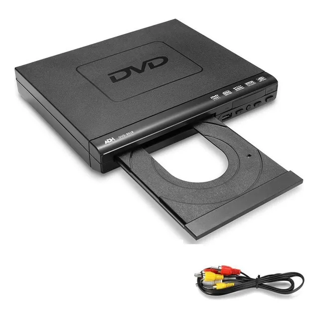 Reproductor De Dvd Arthur Portátil Profesional 108 0p Usb Múltiples Reproducción Dvd Jugador Adh Dvd Cd Vcd Sistema De Cine En Casa Del Jugador De Disco Con Control Romote Con Una Pantalla Hd Giratori