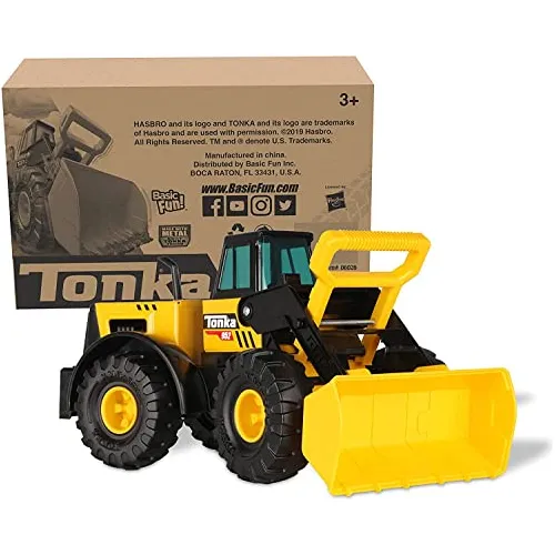 Tonka Unisex Niño- Acero Clásicos Cargador Delantero, Wm9dy