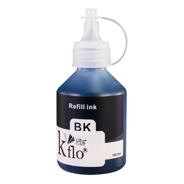 Tinta Para Impresora Kflo Btd60bk Negro Pigmento Color Negro De 108 Ml