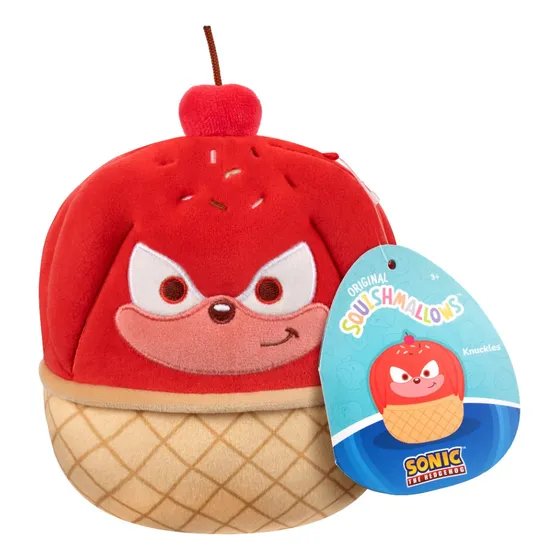 Peluche Sorpresa Con Aroma 13 Cm Squishmallows Sonic Multicolor