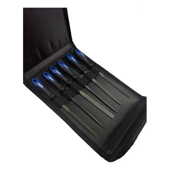Limas Para Matricero Matriceras Juego X6 Con Estuche Guiller