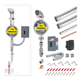 Kit D Acometida Mufa Cfe 3m 220v Con Centro De Carga Y Cable Kit D Acometida Mufa Cfe 3m 220v Con Centro De Carga Y Cable