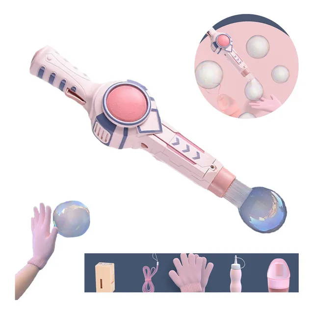 D Toys Máquina De Bolhas Para Meninas Com Varinha De Bolhas