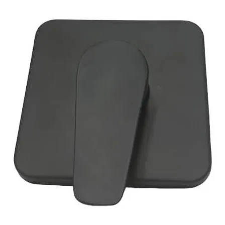Llave De Ducha Monomando Bóxer De Acero Inox. Negro Mate Gs