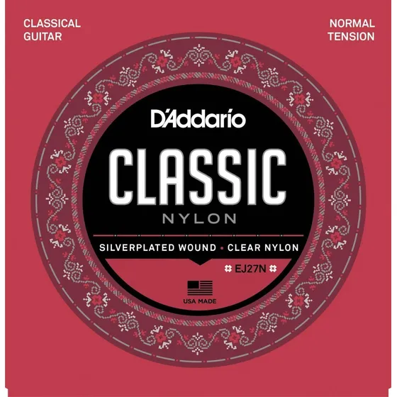 Encordado Cuerdas Para Guitarra Clasica Classic Nylon Ej27n