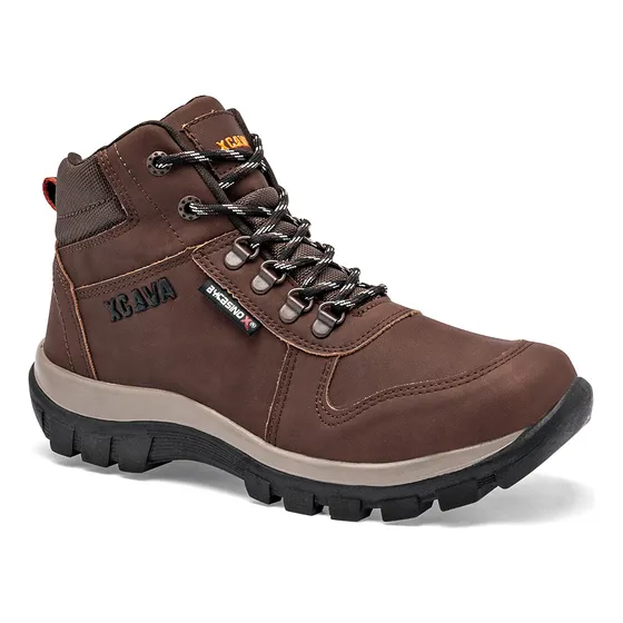 Bycasino X Zapato Hiking Para Hombre Café, Cód 129409-f