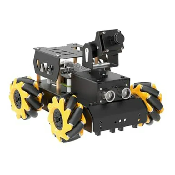 Kit Robot Car Raspberry Pi 5 4gb Con Mecanum Wheels Y Cámara