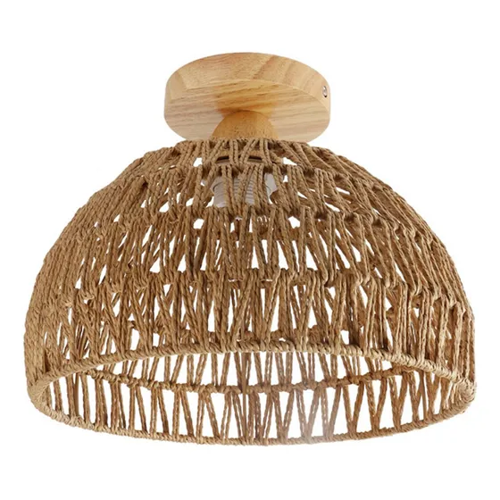 Lámparas De Pasillo De Estilo Rústico Boho (bombilla No Incl