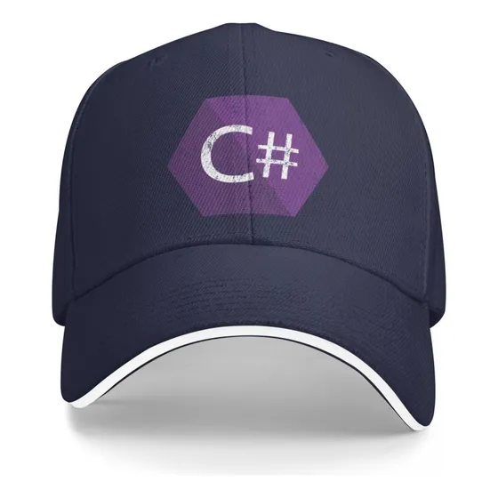 Boné De Programador Vintage C C Sharp, Boné De Beisebol, Vis