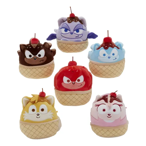 Sonic Ice Screme Squishmallows Con Aroma Peluche Sorpresa