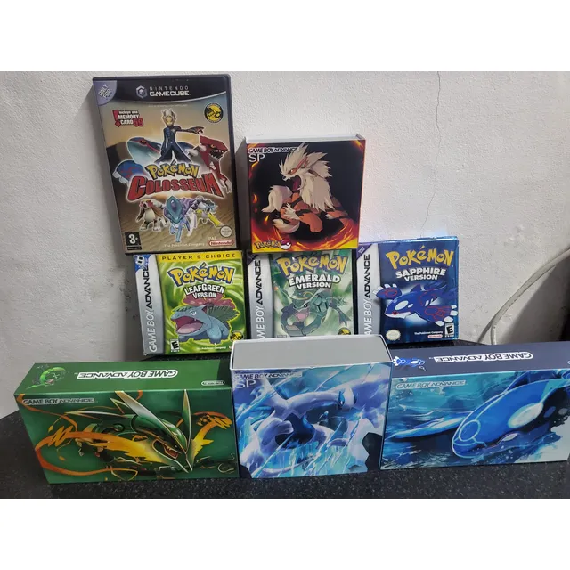 Gameboy Advance Pokemon + Pantalla Ips + Pokemon (replica) Azul