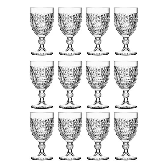 Copas De Vidrio Nadir Marine Pack X12 Unidades 340ml C/u