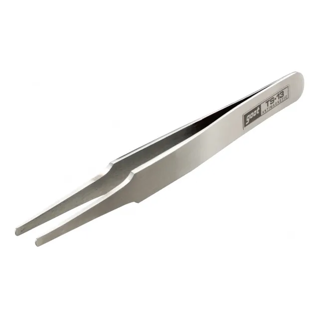 Pinza Goot Acero Inoxidable Antiestatica Redonda Ts-13