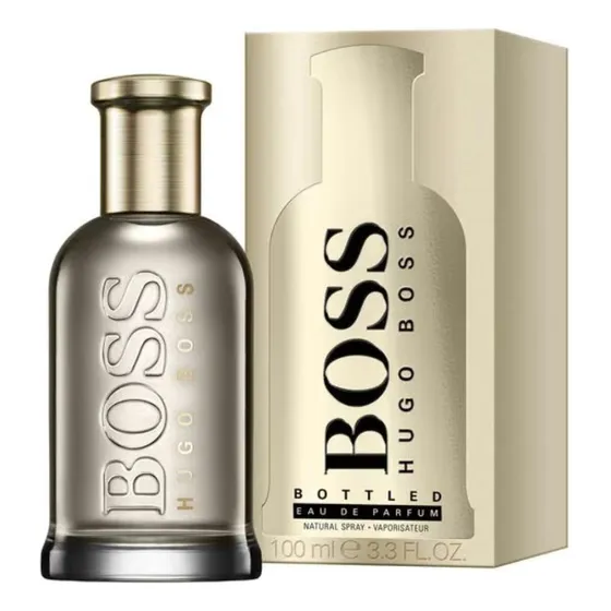 Perfume para hombre Hugo Boss Hugo Boss Bottled EDP, 100 ml, fragancia Fougere Intense EDP 100 ml para hombre